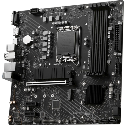 Product Motherboard MSI Intel 1700 PRO B760M-P base image