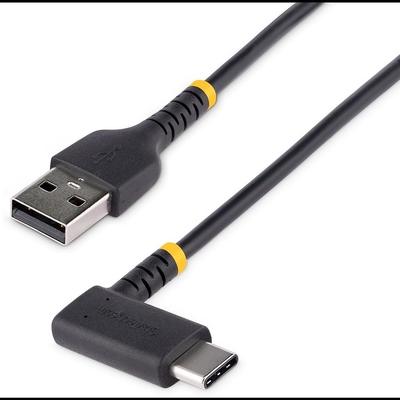 Product Καλώδιο Δικτύου StarTech 6ft (2m) USB A to C Charging Cable Right Angle base image