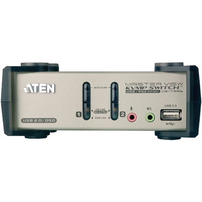 Product KVM Switch Aten MasterView CS1732B - /Audio-/USB-Switch - 2 ports base image