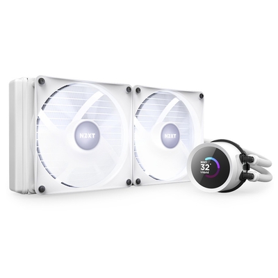 Product Ψύκτρα CPU Nzxt Kraken 280 RGB White 1700/AM5 base image