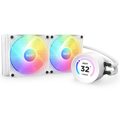 Product Ψύκτρα CPU Nzxt Kraken Elite 240 RGB White 1700/AM5 base image