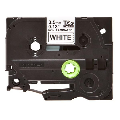 Product Ταινία Ετικετογράφου Brother P-Touch TZe-N201 - 3.5 mm x 8 m - Black to White base image