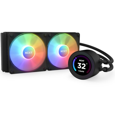 Product Ψύκτρα CPU Nzxt Kraken Elite 240 RGB Black 1700/AM5 base image