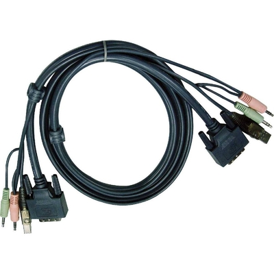 Product Καλώδιο KVM Aten 2L-7D02UD - Video- / USB- / Audio- 1.8 m base image
