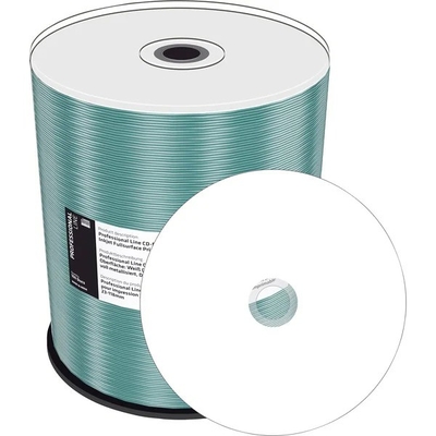 Product CD-R MediaRange Prof.Line 700MB/80min Profselect White 100p base image