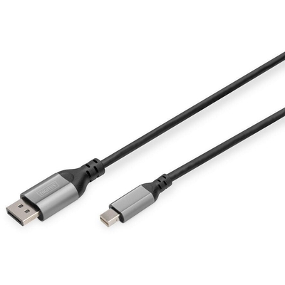 Product Καλώδιο DisplayPort Digitus mini DP->DPort M/M 8K 2m base image