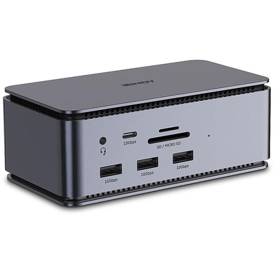 Product Docking Station Lindy Displayport/HDMI(Grey) base image