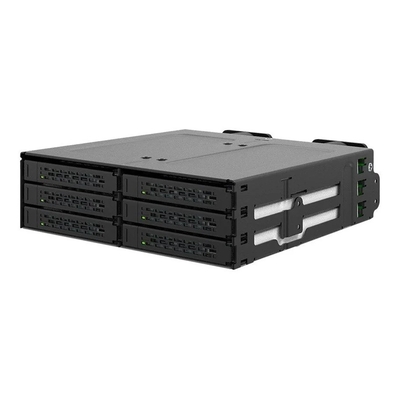 Product Θήκη για Σκληρό Δίσκο ToughArmor 6x 2.5" 9.5mm U.2/U.3 NVMe to 3x SlimSAS in 1x 5. base image