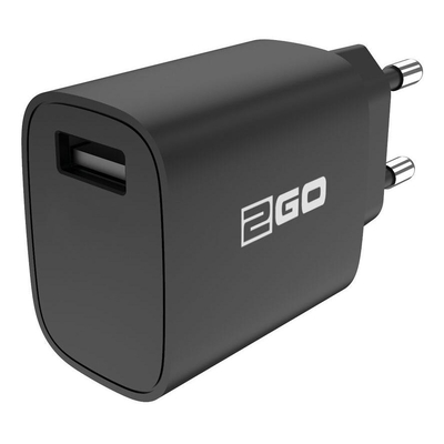 Product Φορτιστής Πρίζας 2GO Universal with 1xUSB 240V(Black) base image