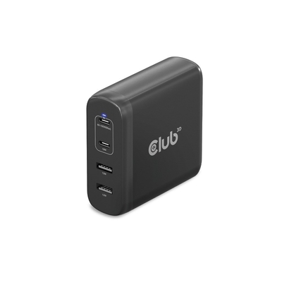 Product Φορτιστής Πρίζας Club 3D 2xUSB Typ C, 2xUSB Typ A, PD 100W base image