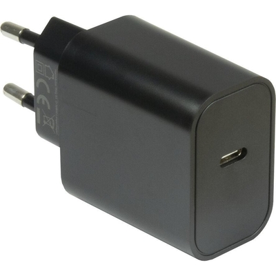 Product Φορτιστής Πρίζας Inter-Tech PD USB C,PSU PD-2020, PD 20W Black base image