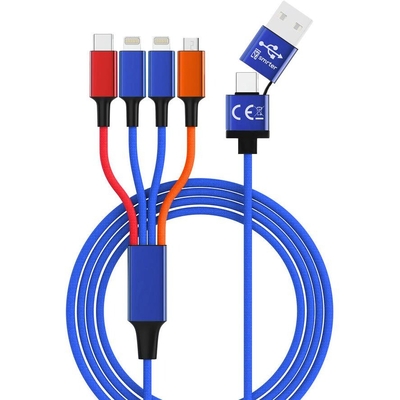Product Καλώδιο USB Smrter Hydra ELITE 6in1 Nylon-Typ Lightning, multi base image