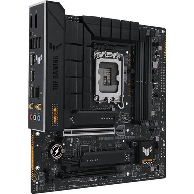 Product Motherboard Asus TUF GAMING B760M-BTF WIFI D4 (INTEL,1700,DDR4,mATX) base image