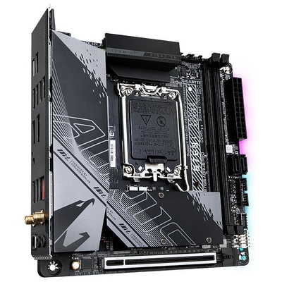 Product Motherboard Gigabyte B760I AORUS Pro (B760,S1700,mITX,DDR5) base image