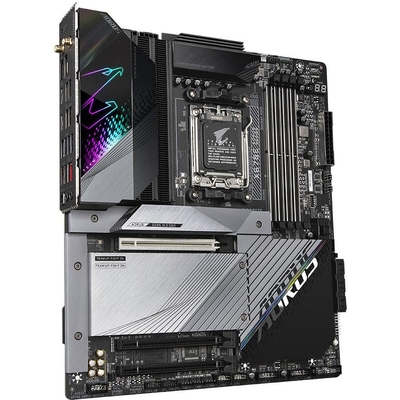 Product Motherboard Gigabyte X670E AORUS MASTER (X670,AM5,ATX,DDR5) base image