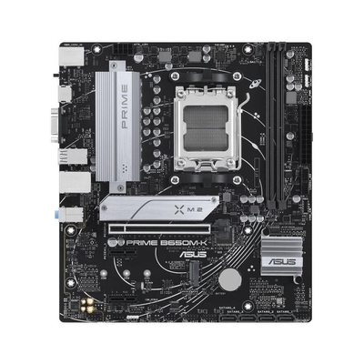 Product Motherboard Asus PRIME B650M-K (AMD,AM5,DDR5,mATX) base image