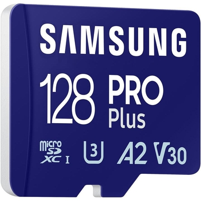 Product Κάρτα Μνήμης MicroSD 128GB Samsung SDXC PRO Plus (2023)(CL10) base image
