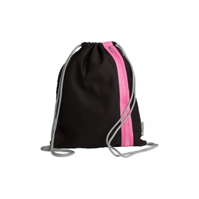 Product Σχολική Τσάντα Pagna Turnbeutel Go Black/dunkelrosa Zipper 46x36cm base image