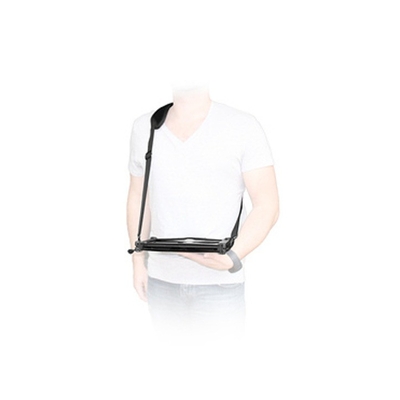 Product Shoulder Strap Mobilis Ergonomic with Soft Ringen(Black) base image