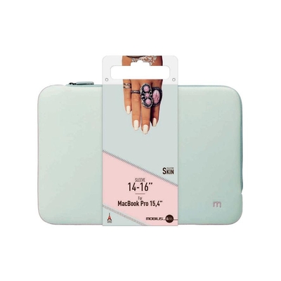 Product Τσάντα Laptop Mobilis Skin Sleeve 14-16" - Grey and pink base image