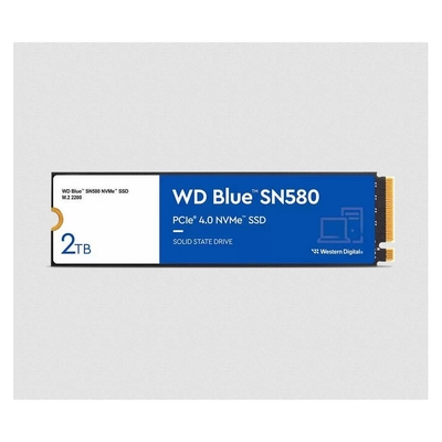 Product Σκληρός Δίσκος M.2 SSD 2TB WD Blue 2280 NVMe SN580 intern base image