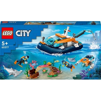Product Lego City City Ocean Explorer Boat 60377 base image
