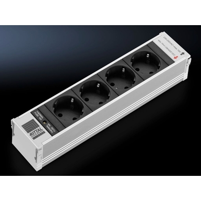 Product Πολύπριζο Rittal PSM 4x Schu.ko L250mm schw. base image