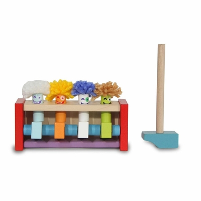 Product Βρεφικό Παιχνίδι Jamara Wooden Toys Kidiwood Knocking Flying Clowns 2+ base image