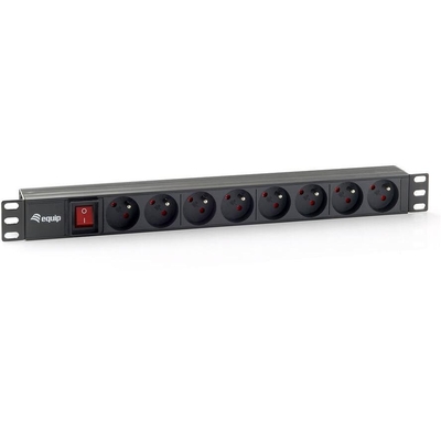 Product Πολύπριζο Equip 19"(1HE)8fach CEE7/5 1,8m (Franz.) base image