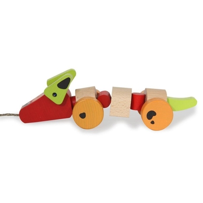 Product Βρεφικό Παιχνίδι Jamara wooden toy kidiwood dachshund pullable 1.5+ base image