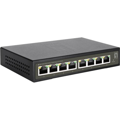 Product Network Switch LevelOne 8x GE GES-2108P Hilbert 112W 8xPoE+ base image