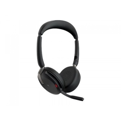 Product Multimedia Ακουστικά Jabra Evolve2 65 Flex MS DUO + Link 380c MS base image