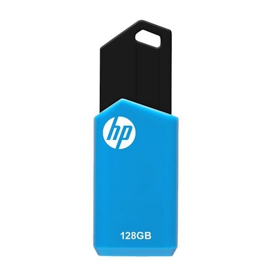 Product USB Flash 128GB HP v150w 2.0 (black/blue) base image