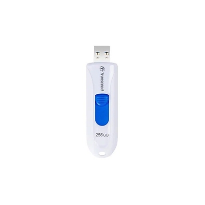 Product USB Flash 256GB Transcend JetFlash 790 USB3.1 White base image