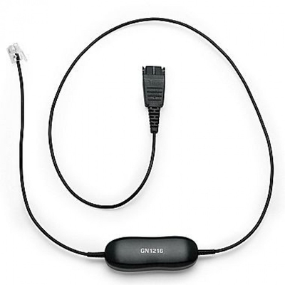 Product Καλώδιο Jabra QD -> RJ9 GN1216 gewendelt (Avaya one-X) base image