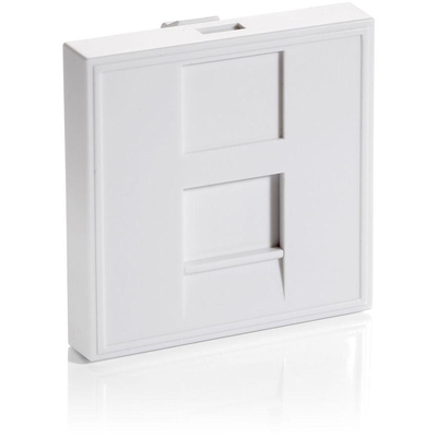 Product Πρίζα Δικτύου Equip box French 1 Keystone 45x45 RAL9010 polybag base image