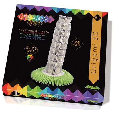 Product Puzzle 3D Creagami Origami Tower of Pisa 1173 Pieces base image