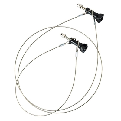 Product Αξεσουάρ Mantona safety line Set Stainless Steel 40cm + 100cm base image