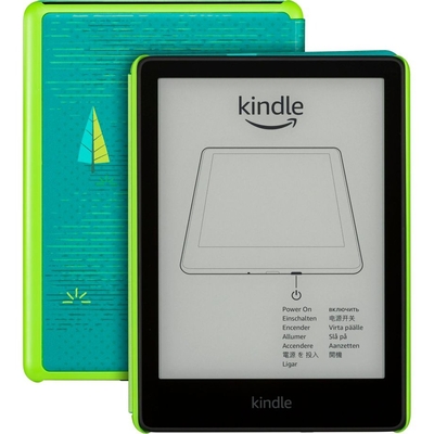 Product Ebook Reader Kindle PaperWhite Kids 16GB Jewel Forest base image
