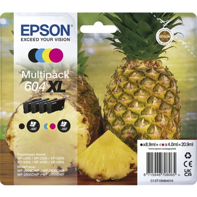 Product Μελάνι Εκτυπωτή Epson Multipack 4-colours 604 XL T 10H6 base image