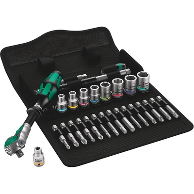 Product Σετ Καστάνια με Καρυδάκια Wera 8100 SA 9 Zyklop- 1/4 Drive imperial base image