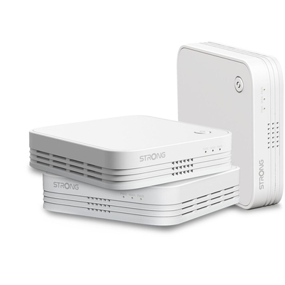 Product Access Point StrongTRIPACK1200 Wi-Fi Mesh Kit 3 PACK 1200 base image