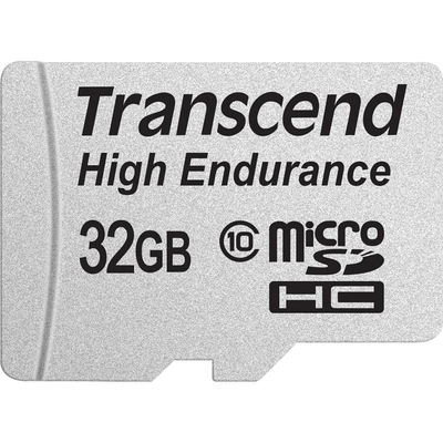 Product Κάρτα Μνήμης microSDHC 32GB Transcend Class 10 MLC High Endurance base image