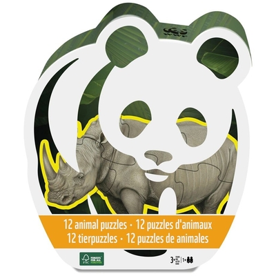 Product Παζλ Ambassador 12 Animal Puzzles base image