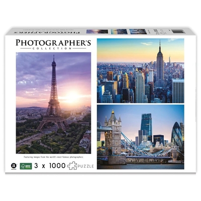 Product Παζλ Ambassador Landmarks 3x 1000 Pieces base image