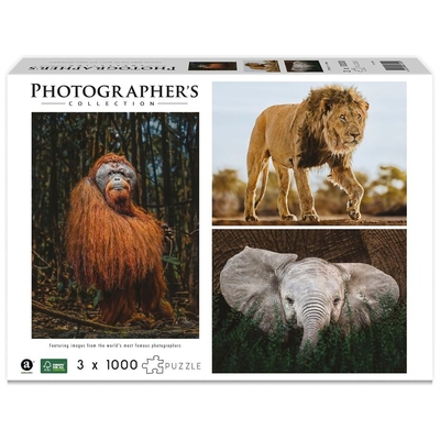Product Παζλ Ambassador Wildlife 3x1000 Pieces (Donal Boyd) base image