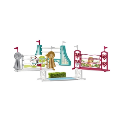 Product Μινιατούρα Schleich Horse Club 42612 Obstacle Course Accessories base image