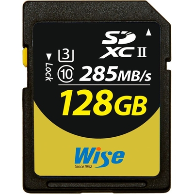 Product Κάρτα Μνήμης SDXC 128GB Wise UHS-II V60 WI-SD-S128 base image