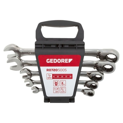 Product Κλειδιά Gedore red Combination Ratchet open-end Set 5-pieces base image