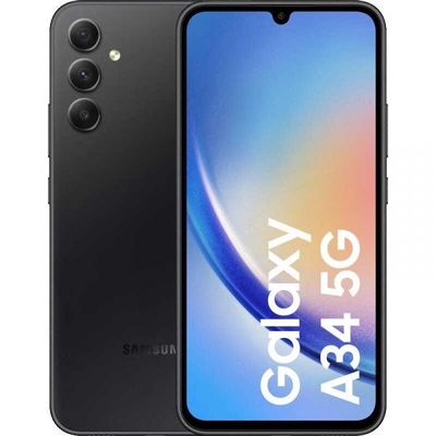 Product Smartphone Samsung Galaxy A34 A346 5G Dual Sim 6GbRAM 128GB Enterprise - Graphite base image